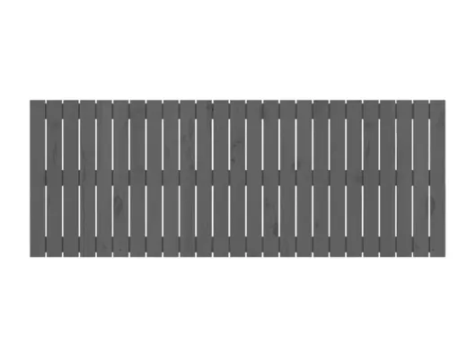 Kauf Unique Wand-Kopfteil Grau 159,5x3x60 cm Massivholz Kiefer Bis zu 65% Rabatt