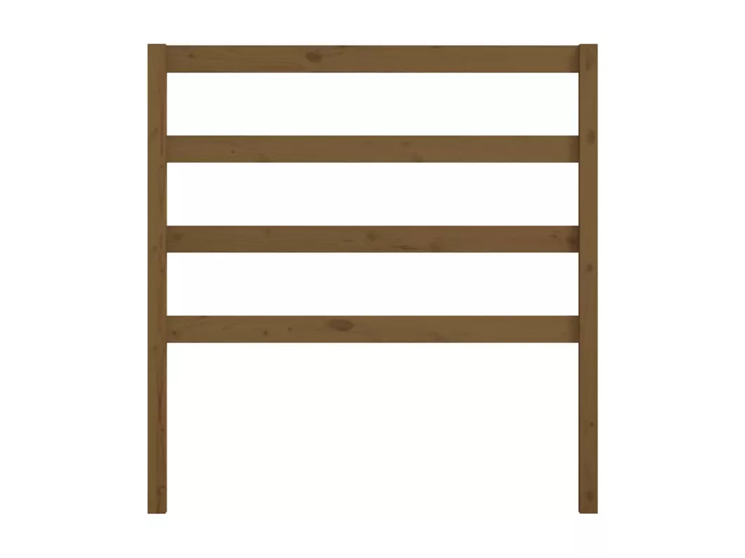 Kauf Unique Kopfteil Honigbraun 106x4x100 cm Massivholz Kiefer Discount Store für neue Produkte