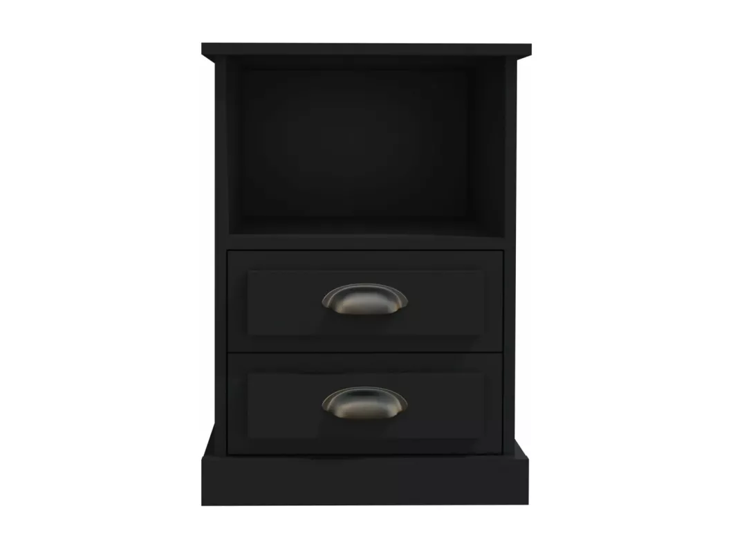 Kauf Unique Nachttische 2 Stk. Schwarz 43x36x60 cm 2025