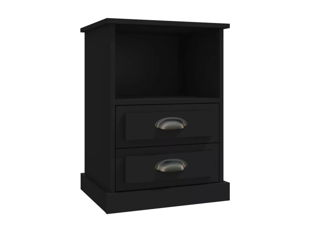 Kauf Unique Nachttische 2 Stk. Schwarz 43x36x60 cm 2025