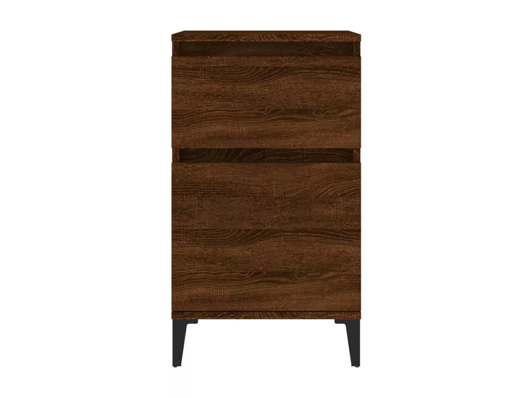 Kauf Unique Nachttisch Braun Eichen-Optik 40x35x70 cm Limitierter Zeitrabatt