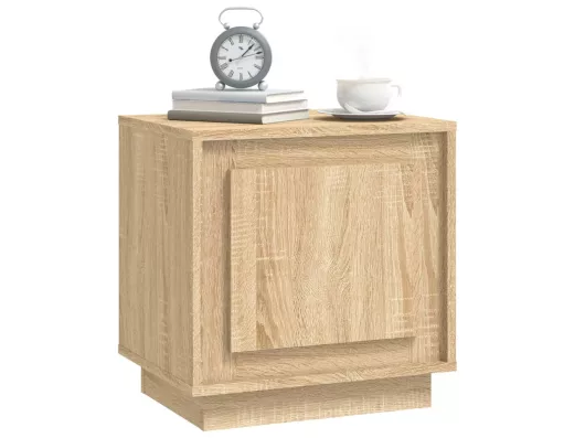 Kauf Unique Nachttische 2 Stk. Sonoma-Eiche 44x35x45 cm Holzwerkstoff Online Shopping