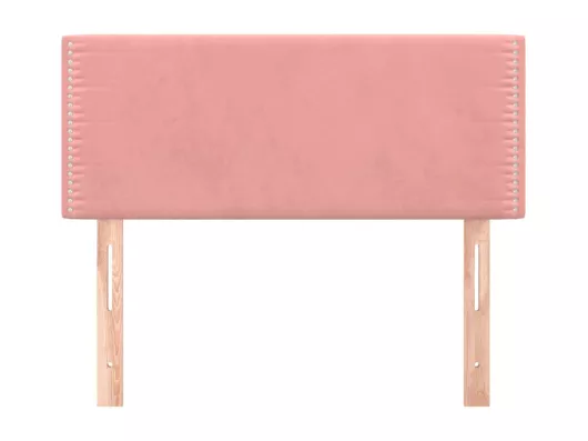 Kauf Unique Kopfteil Rosa 100x5x78/88 cm Samt Räumungsverkauf