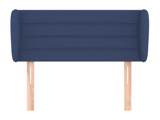Kauf Unique Kopfteil mit Ohren Blau 93x23x78/88 cm Stoff Tägliche Deals