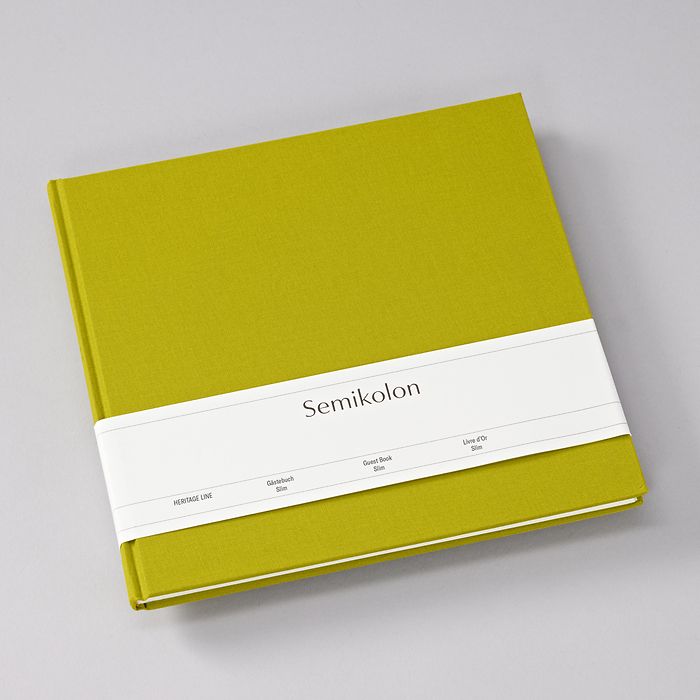 Semikolon Gästebuch Slim