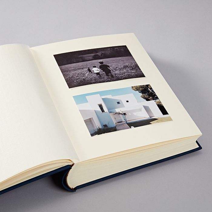 Semikolon Fotoalbum Large in Buchleinen Schlussverkauf